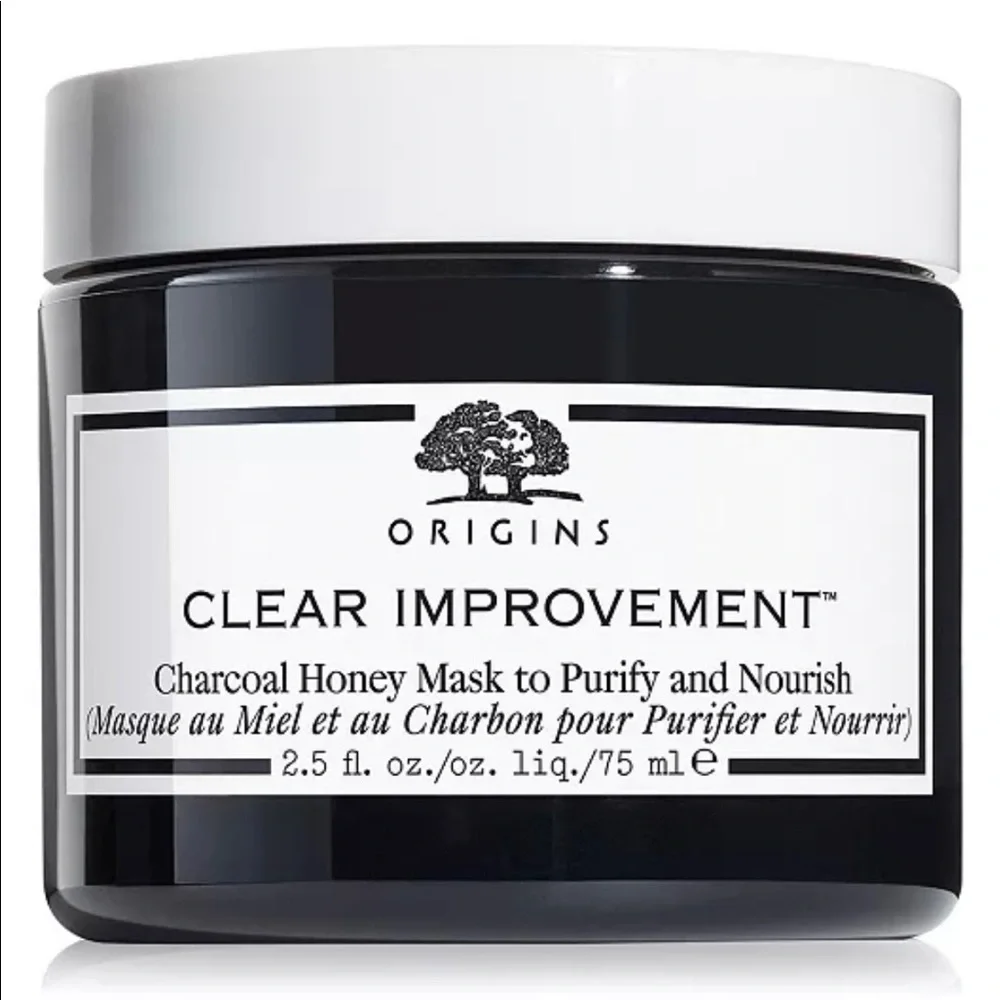 Origins Clear Improvement Charcoal Honey Mask To Purify & Nourish